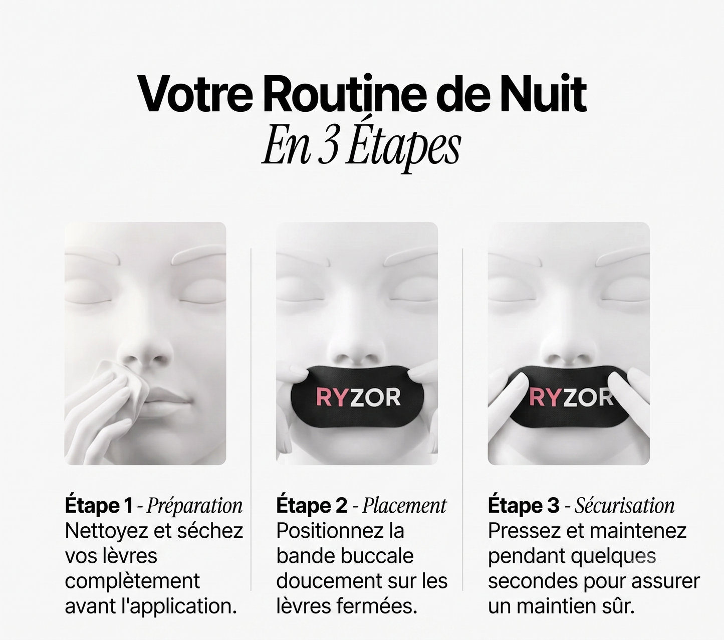 Ryzor - Rubban buccal
