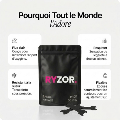 Ryzor Airflow™ – Bandelettes Nasales